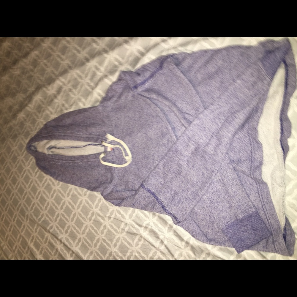 Long sleeve sweater with a hood